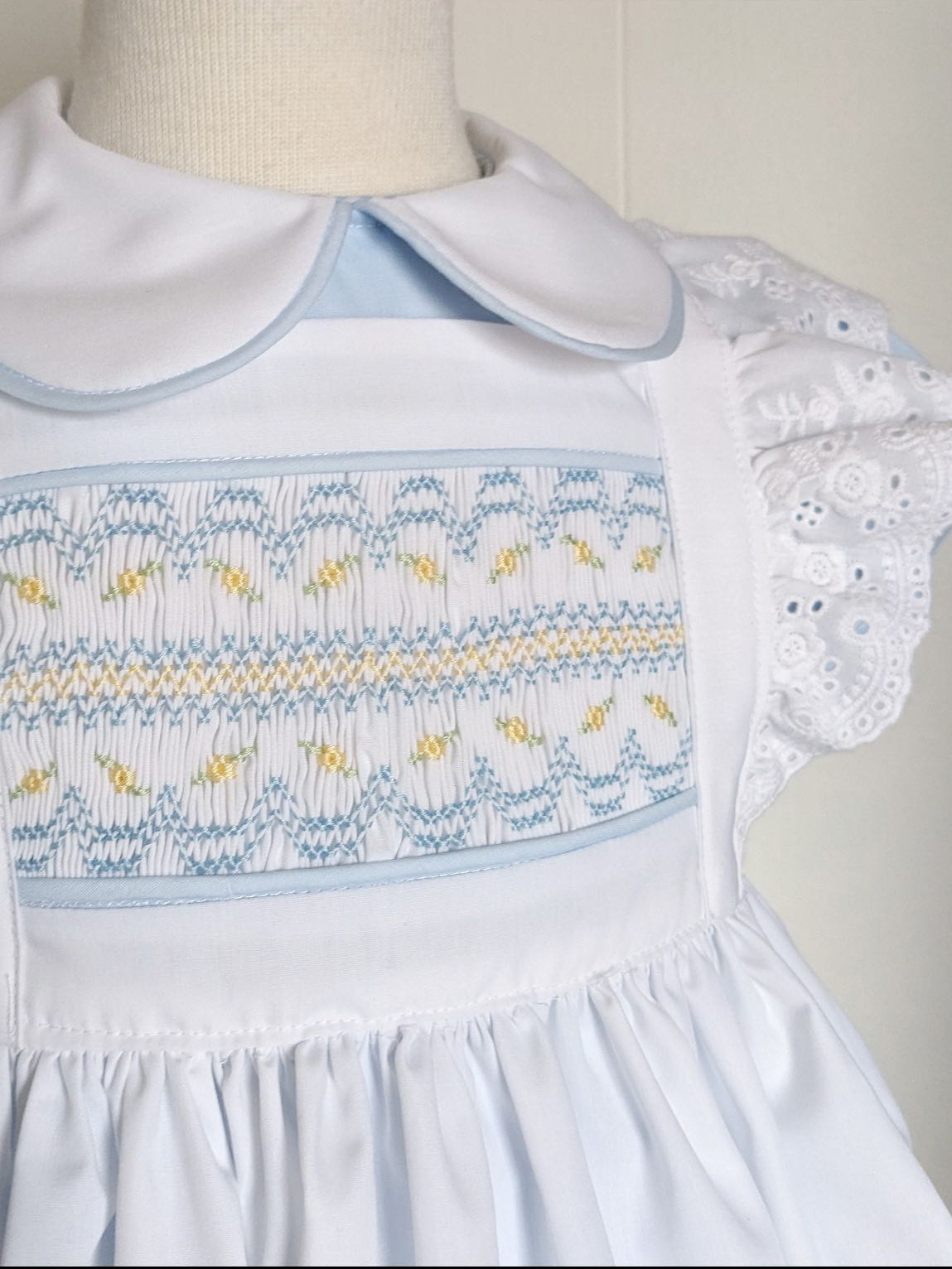 0-12Y Baby Girl White Smocked  - Baby Clothing Dresser review and price