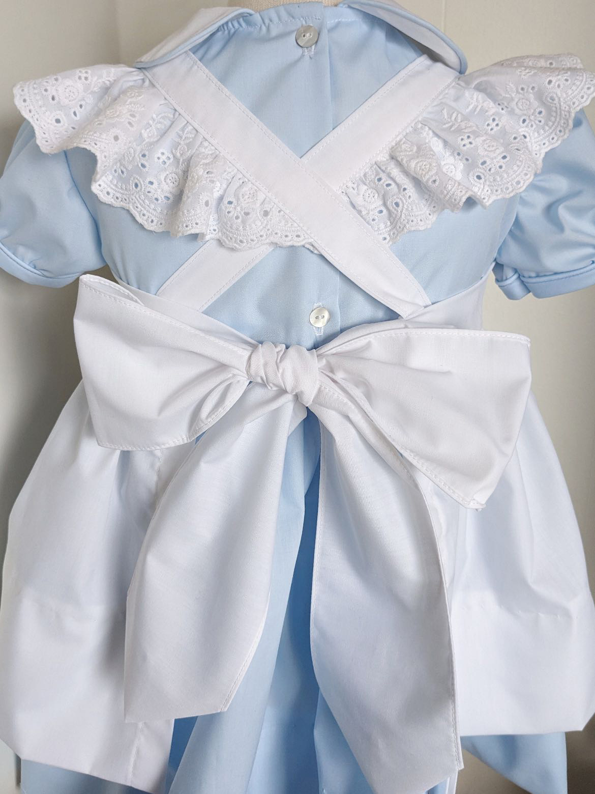 0-12Y Baby Girl White Smocked  - Baby Clothing Dresser review and price