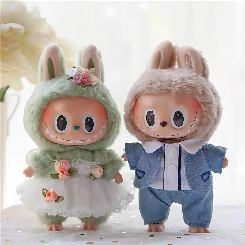 15 17cm For Labubu Doll Weddin - Baby Clothing Usa review and price